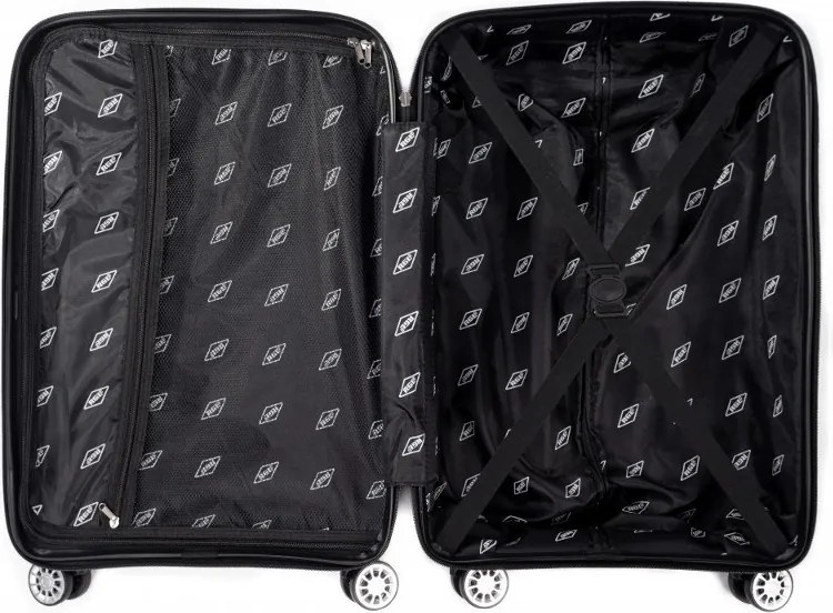 Zöld kabinbőrönd TSA záras „Tide” - méret M