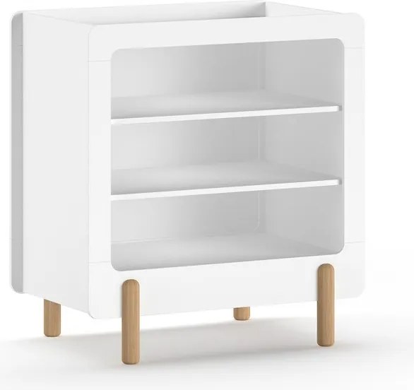Fehér gyerek komód pelenkázó feltéttel 88x95x57 cm Smile – Vipack