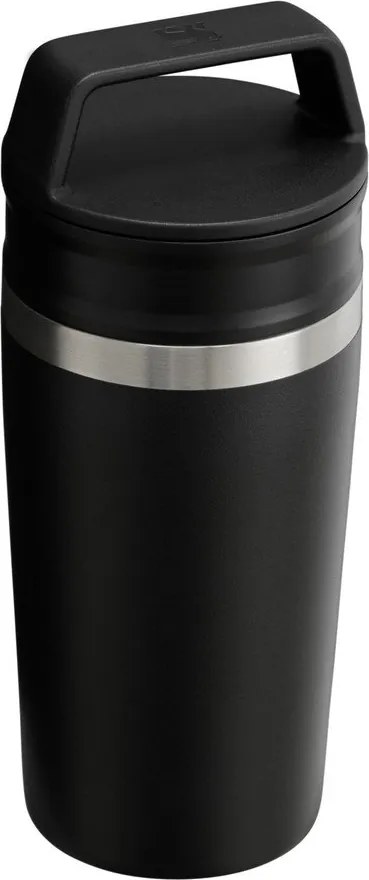 Fekete rozsdamentes acél termobögre 350 ml Café-To-Go Travel Mug Black 2.0 – Stanley
