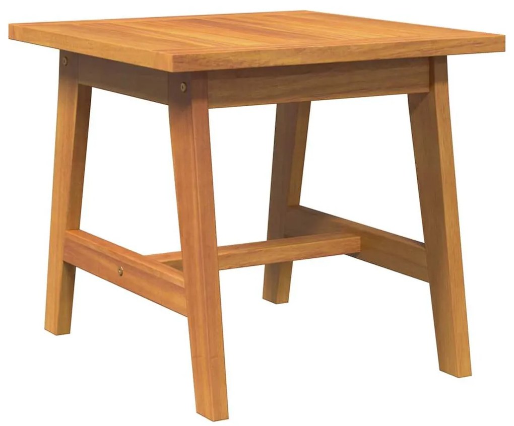 vidaXL Oldal asztal Olaj Természetes Tömör Akácfa