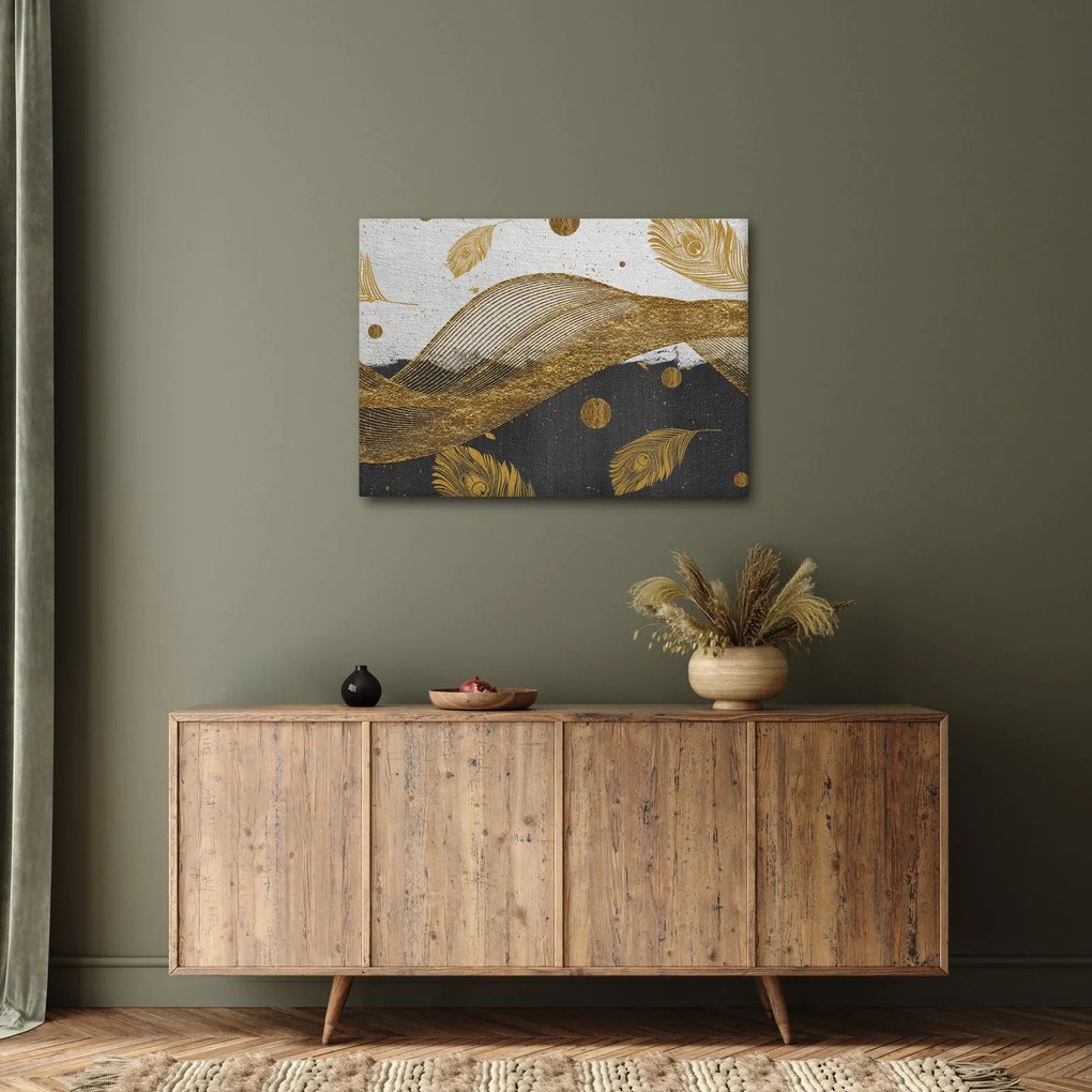 Kép - Arany toll (70x50 cm)