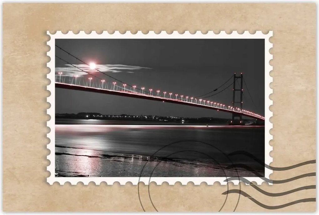 Poszterek 90x60 Piros világítás