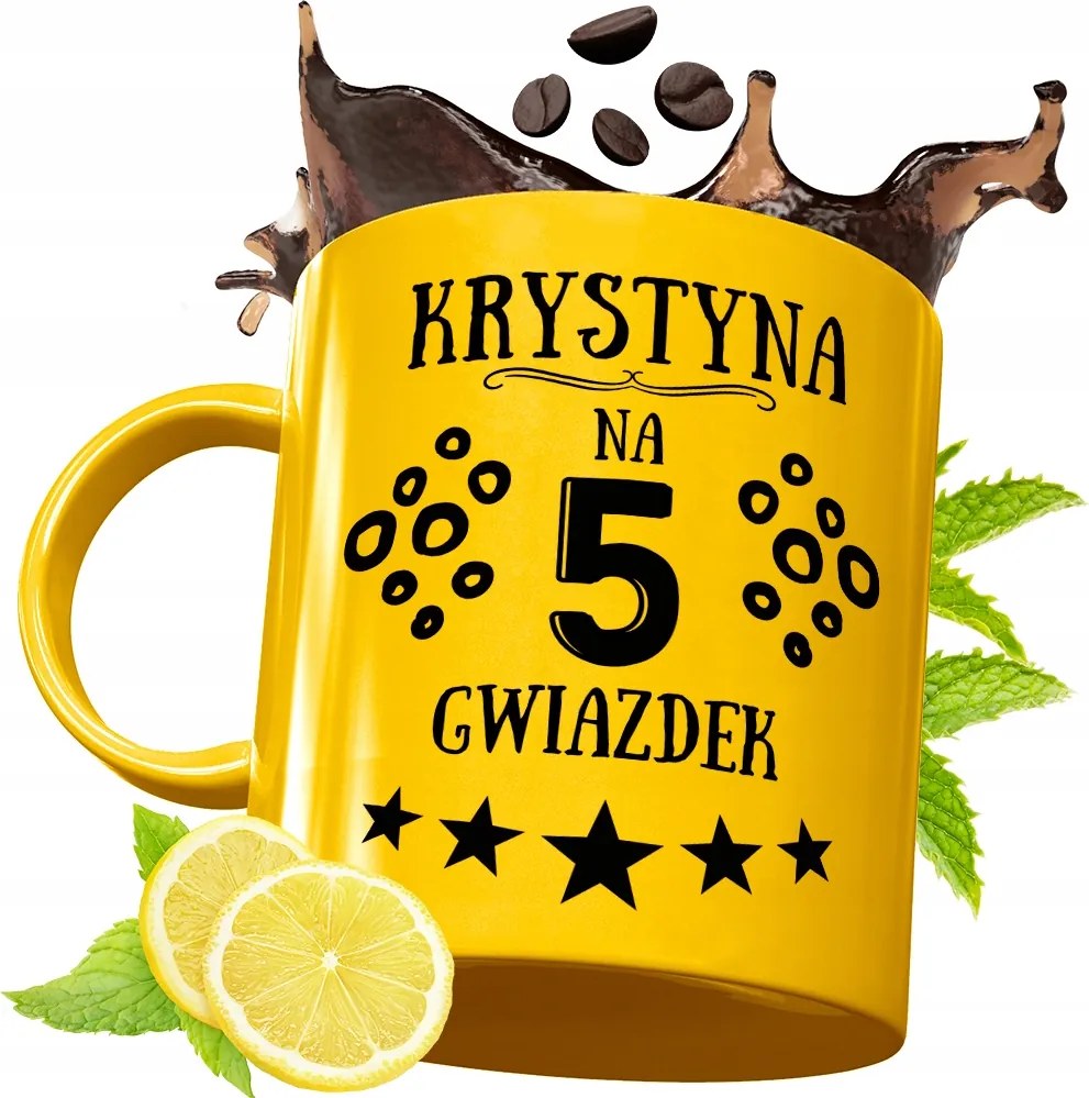 Arany Prémium Bögre Krisztina Születésnapra Ajándék Nyomtatott