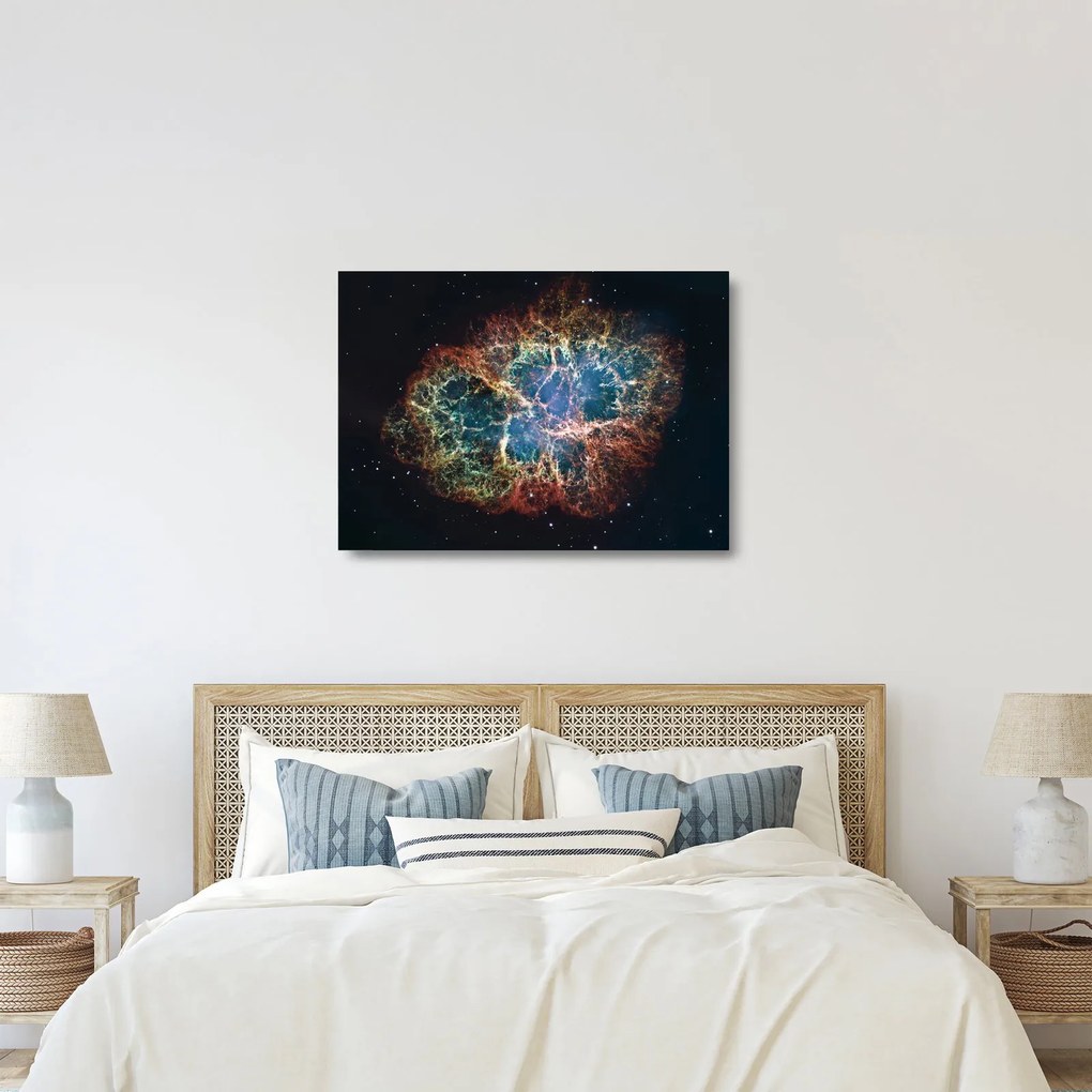 Üveg kép - Rák-köd (70x50 cm)