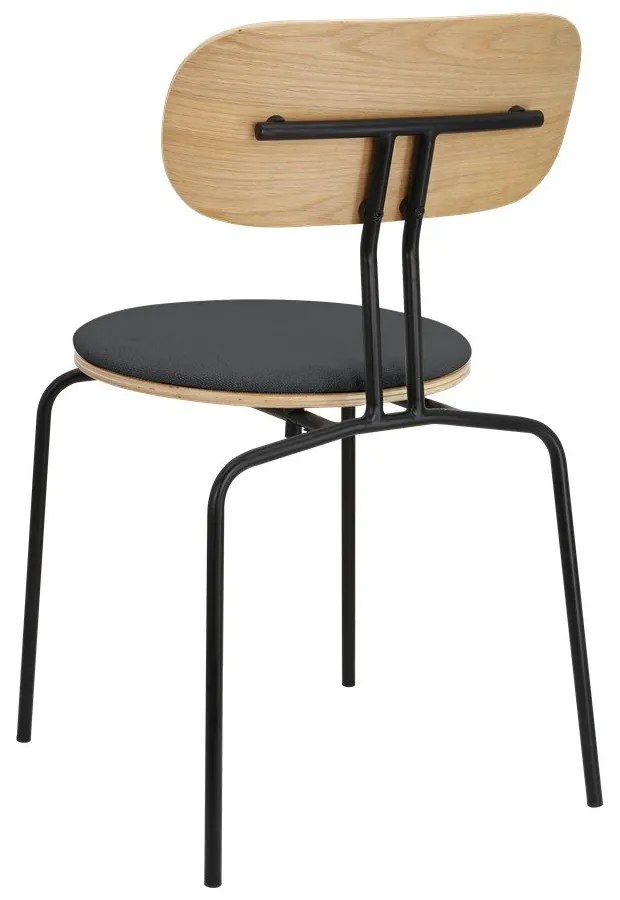 Fekete-antracitszürke étkezőszék Curious – UMAGE