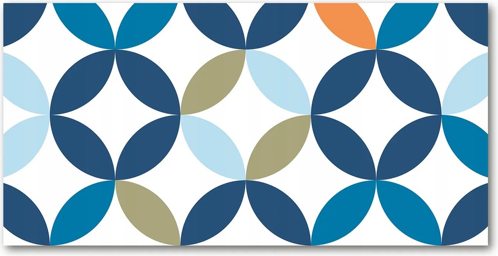 Konyhai panel Geometrikus háttér 140x70 cm Ragasztó