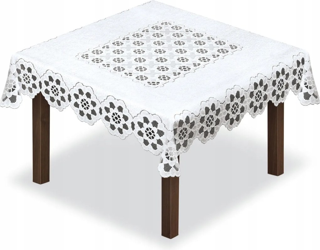 Mg 254942 Abrosz jacquard 120x120 négyzet Fehér