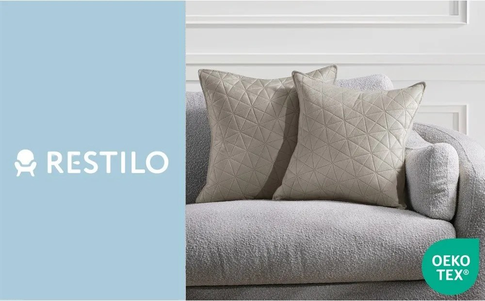 Bársony párnahuzat szett 2 db-os 45x45 cm Laila – Restilo