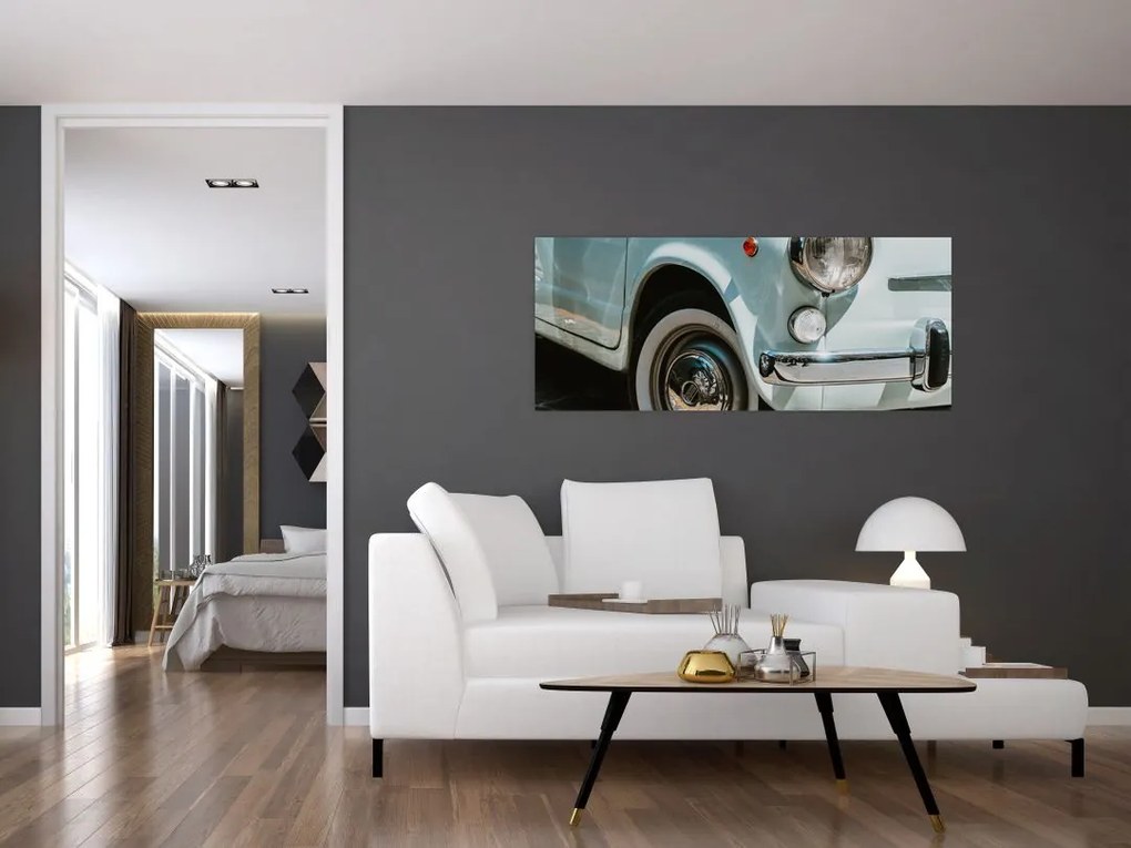 Kép - Fiat retro autó (120x50 cm)