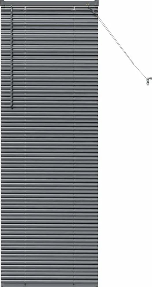 vidaXL Zsalugáter Redőnyök Sötétszürke 175 x 60 cm Alumínium