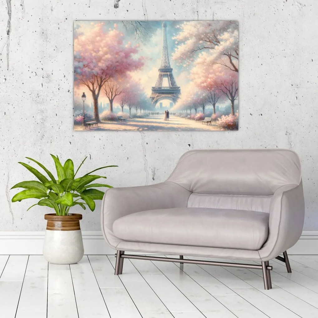 Kép – Tavasz Párizsban (90x60 cm)