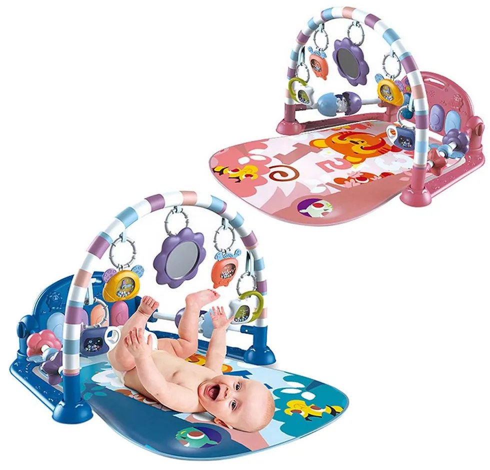 Zongorás játszószőnyeg - több típusban-kék