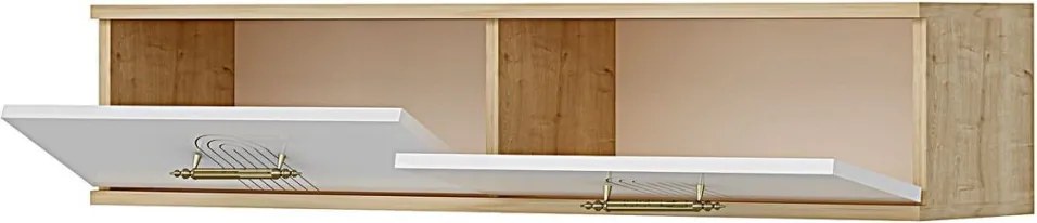 Ida 120 - Sapphire Oak, White