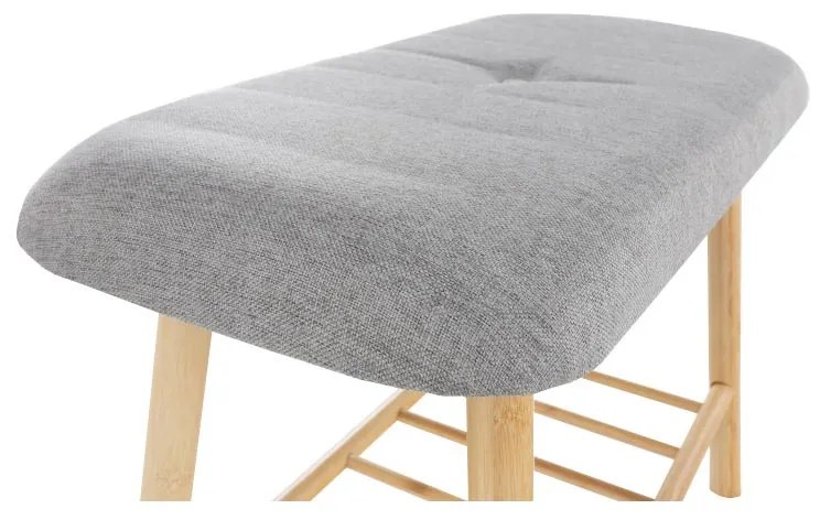 LAVIDA Typ 1 bambusz pad szürke