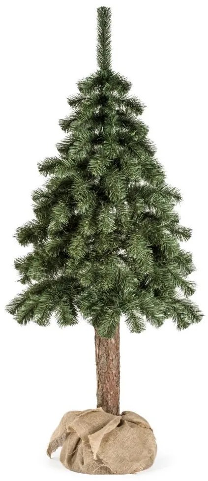 Karácsonyfa törzsével NATURAL 150 cm fenyő