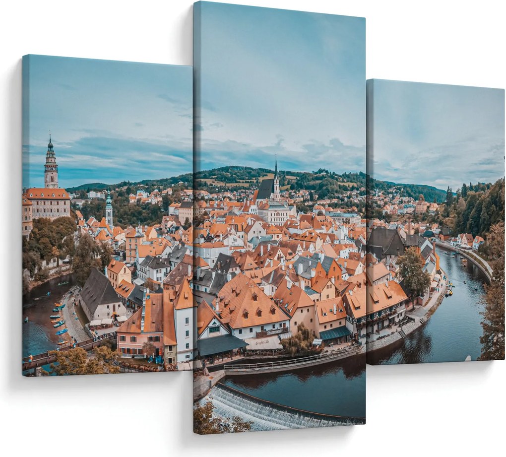 Kép - Cseh Krumlov (90x60 cm)