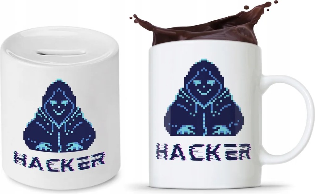 Informatikai Készlet Ajándék Bögre Persely fényképes nyomtatással