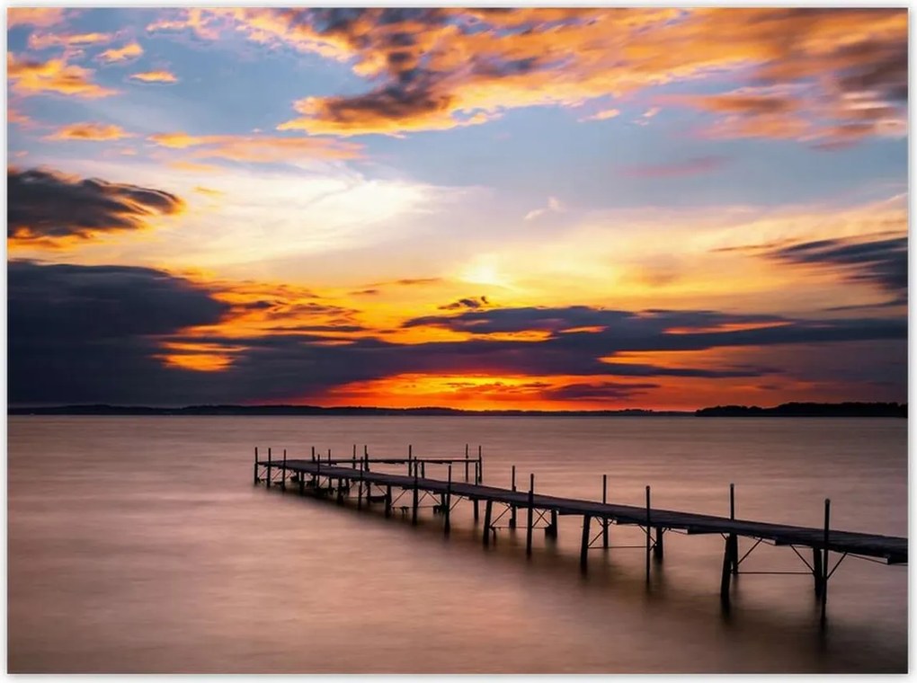 Poszterek 135x100 Nyugati-tó híd