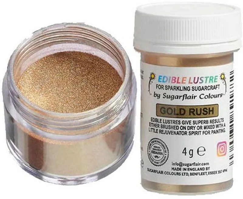 Sugarflair ehető lüszter porfesték, aranyláz,4g