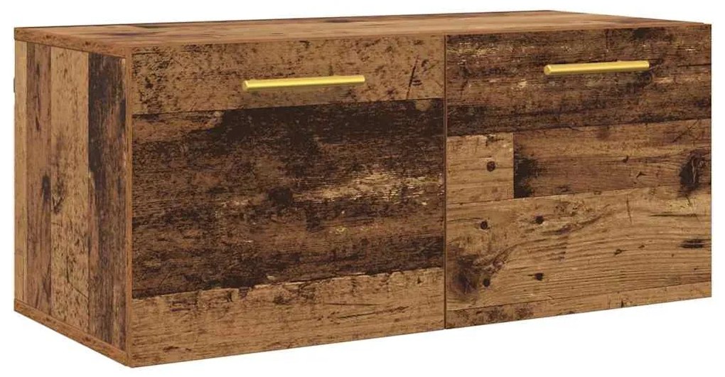 Fali Szekrény Régi fa 80 x 36.5 x 35 cm Faanyag