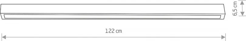 NOWODVORSKI 7551 STRAIGHT CEILING LED Modern Mennyezeti Lámpa T8 IP20