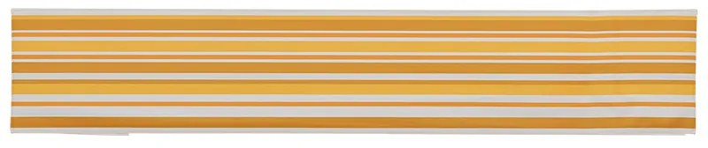 Pamut asztali futó, narancssárga csíkos, 40 x 220 cm