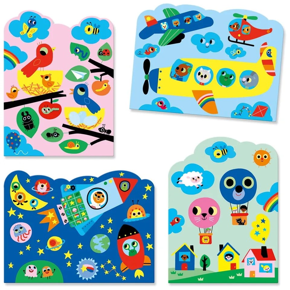 Állatok varázslatos kifestő - Djeco