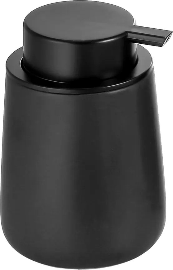 BISK Erga Nero, álló szappanadagoló 350 ml, matt fekete, ERG-08136