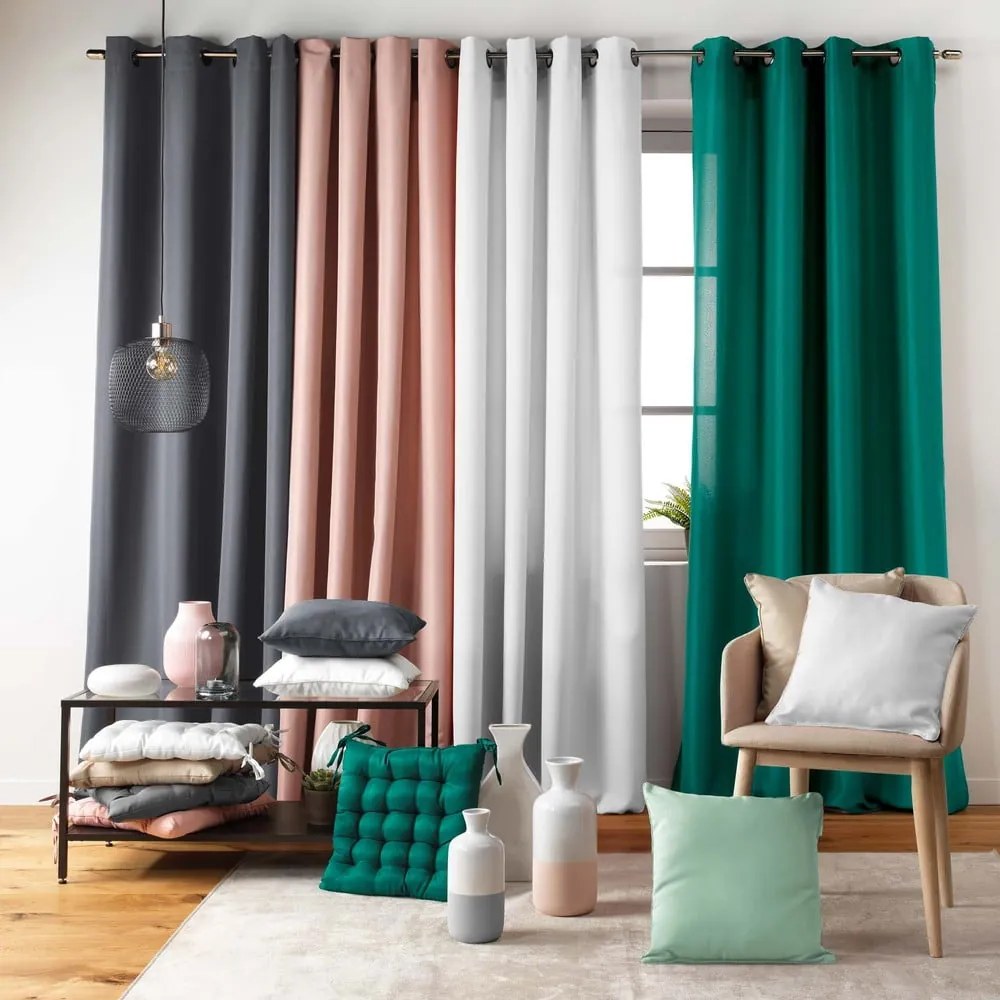 Krémszínű függöny 140x280 cm Essentiel – douceur d'intérieur