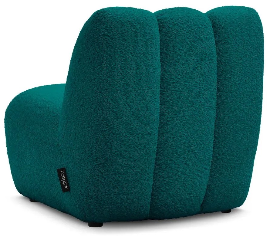 Türkiz buklé fotel Janissaire – Bobochic Paris