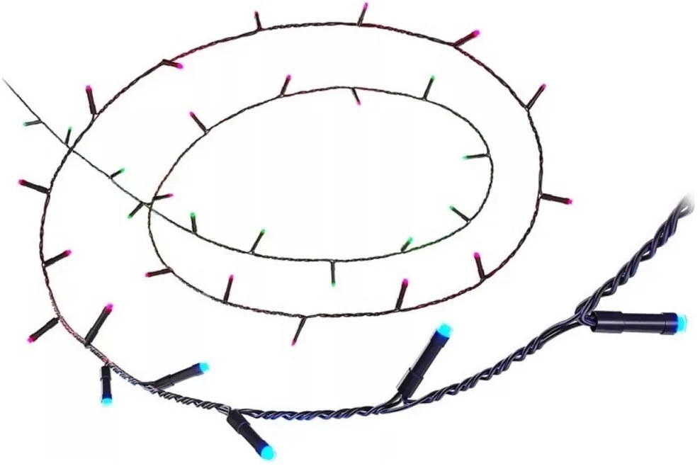 WiZ - LED RGBW Dimmelhető kültéri lánc 160xLED 20m IP44 2700-5000K Wi-Fi