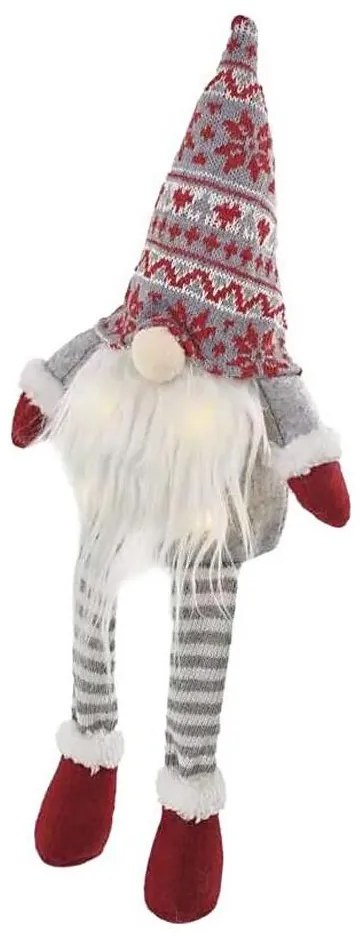 LED Karácsonyi dekoráció 4xLED/3xAA manó