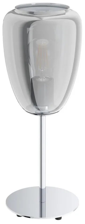 Eglo 98618 - Asztali lámpa ALOBRASE 1xE27/40W/230V