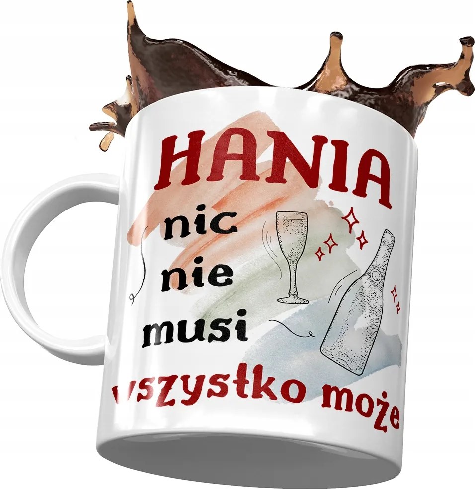 Bögre Hani Hanna Barátnő Feleség Nyomtatott Fotóval