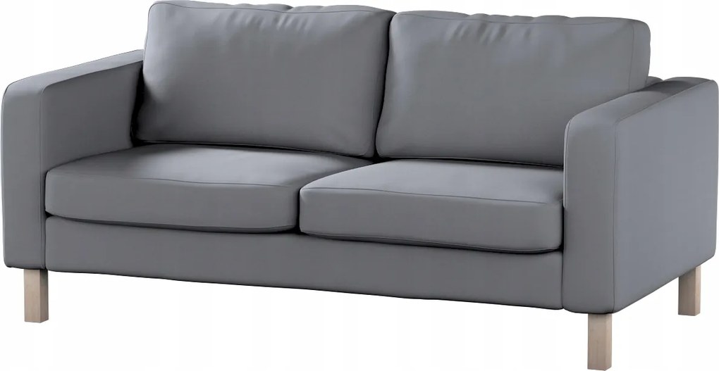 Dekoria Karlstad 2 személyes kinyitható kanapé huzat Ikea szürke
