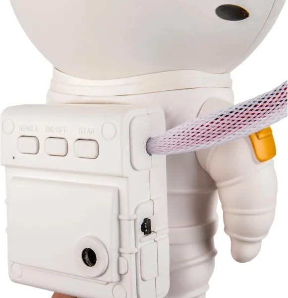 Retlux - LED gyerekprojektor 230V űrhajós 23,3 cm + távirányítóval