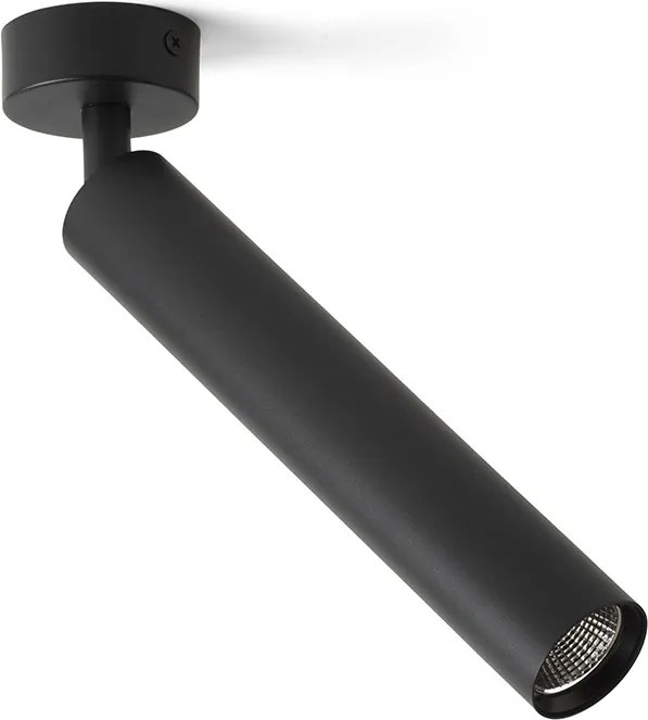 RENDL DARRIN R felületre szerelhető fekete 230V LED 6W 24° 3000K