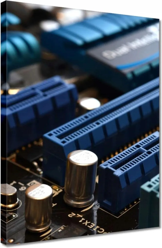 Vászonkép 30x40 Alaplap motívum inf terem