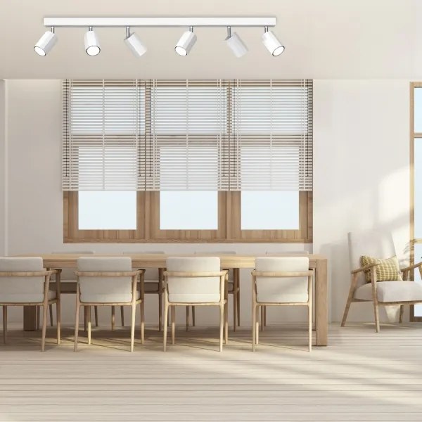 Spotlámpa BELLO 6xGU10/8W/230V fehér