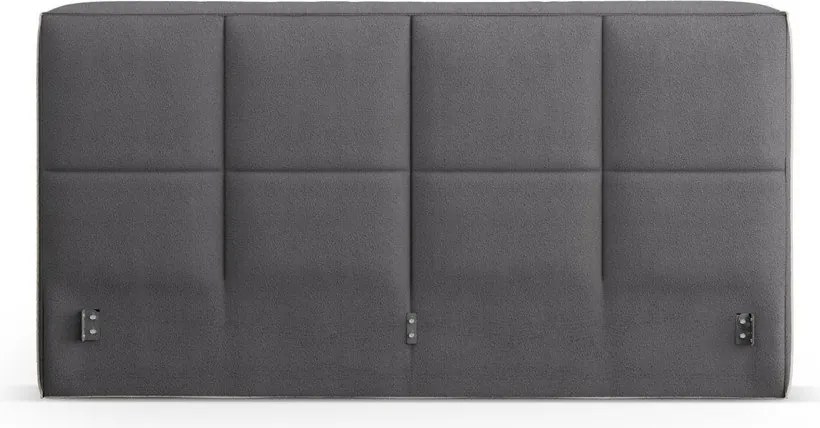 Sötétszürke kárpitozott ágytámla 249x100 cm Darren – Micadoni