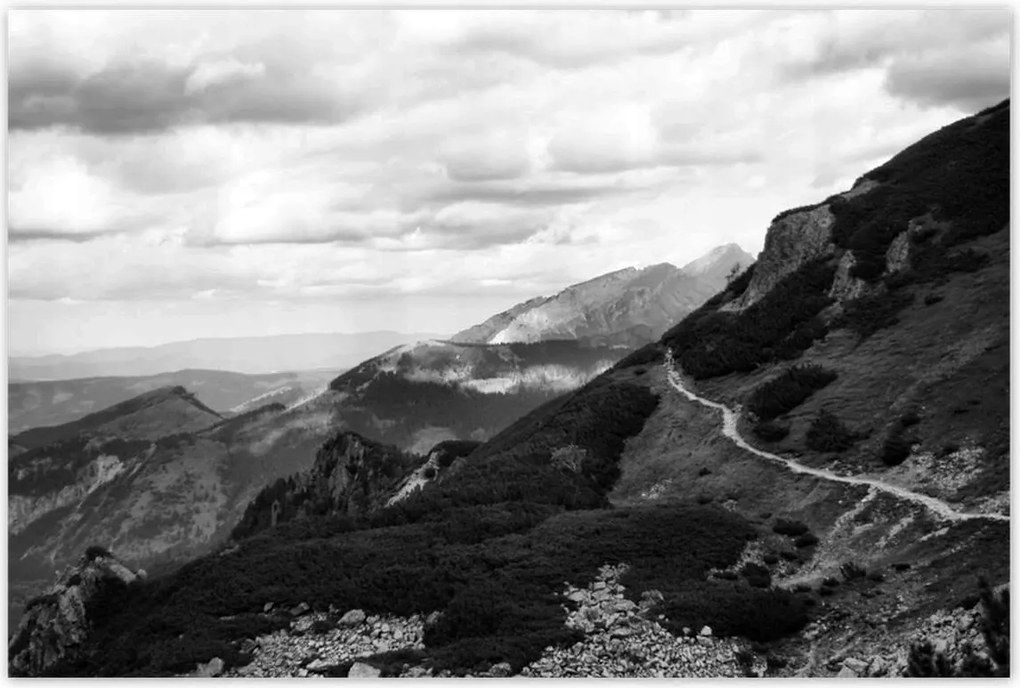 Poszterek 120x80 Tátra Lengyel hegyek Kilátás