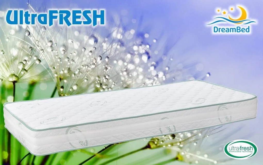 DreamPur matrac UltraFRESH DreamBed huzattal - 160x200cm