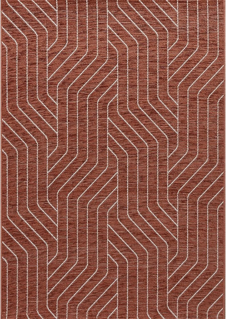 Dekoria Velvet szőnyeg wool/rust 120x170cm