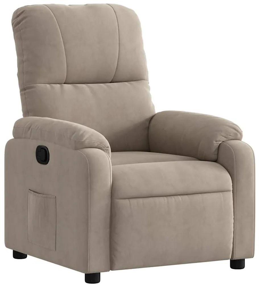 tópszínű mikroszálas szövet dönthető fotel