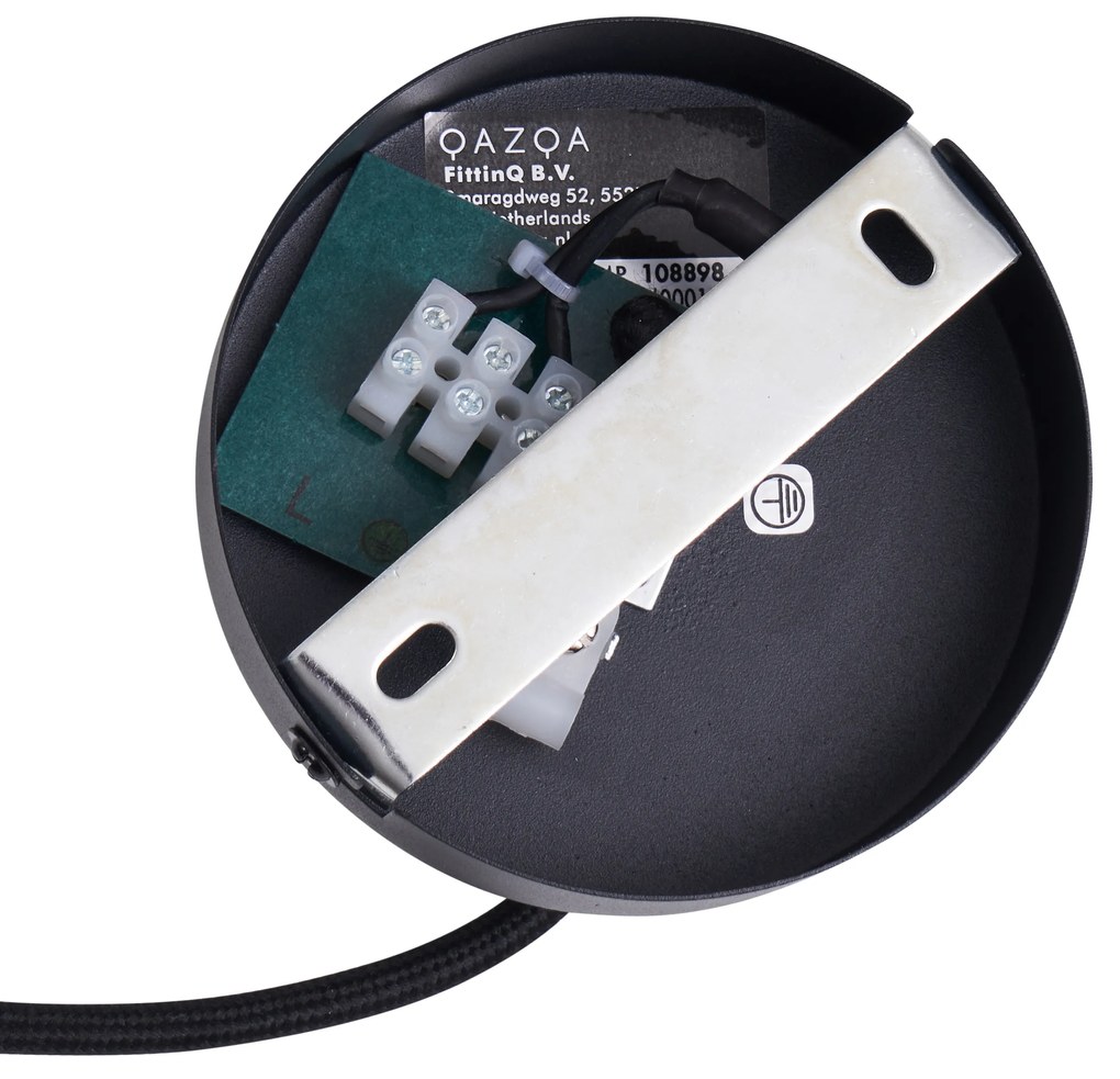 Japandi függőlámpa fekete bambusszal - Kea