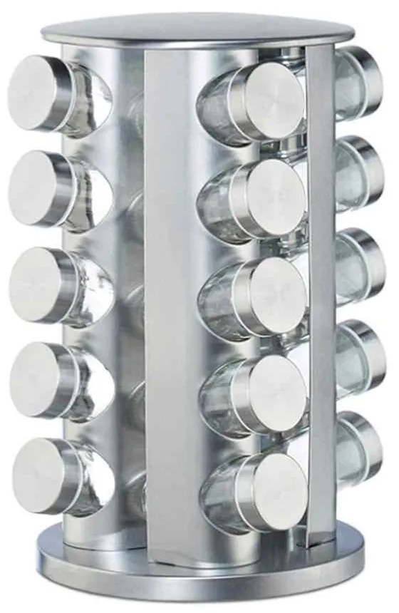 20db-os fűszertartó állvány, forgatható