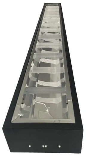 Fénycsöves lámpa T8 2xG13/18W/230V 120 cm fekete