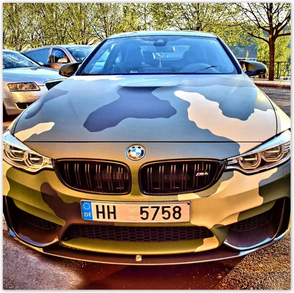 Poszterek 70x70 Tengerkék Bmw M4