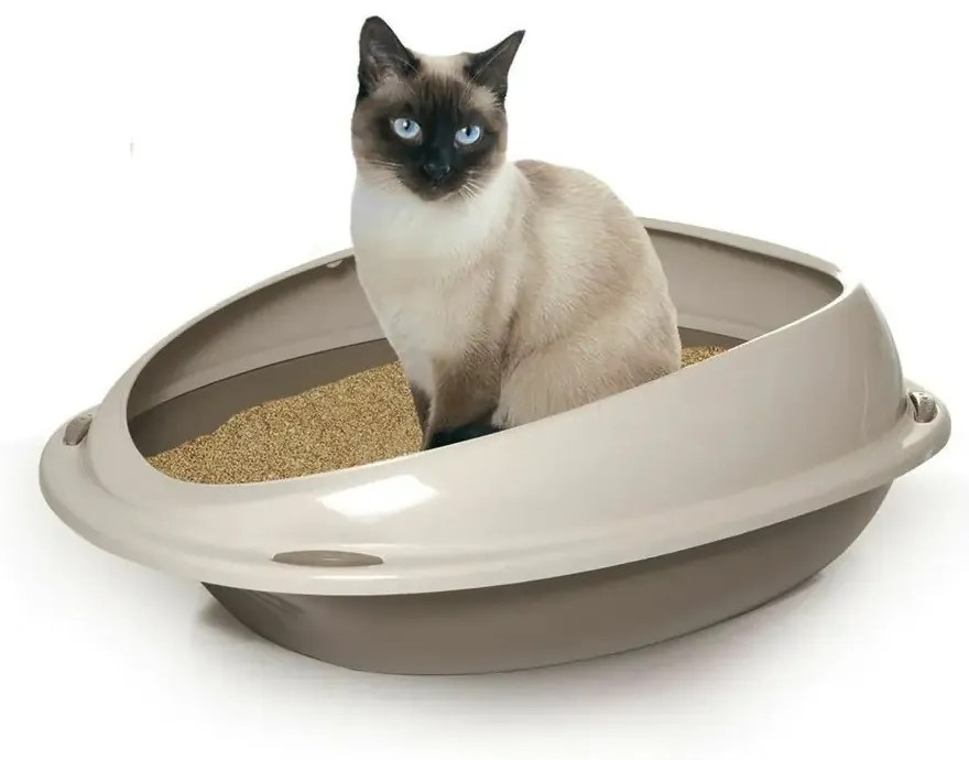 Macska WC KITTY KABIN, rózsaszín