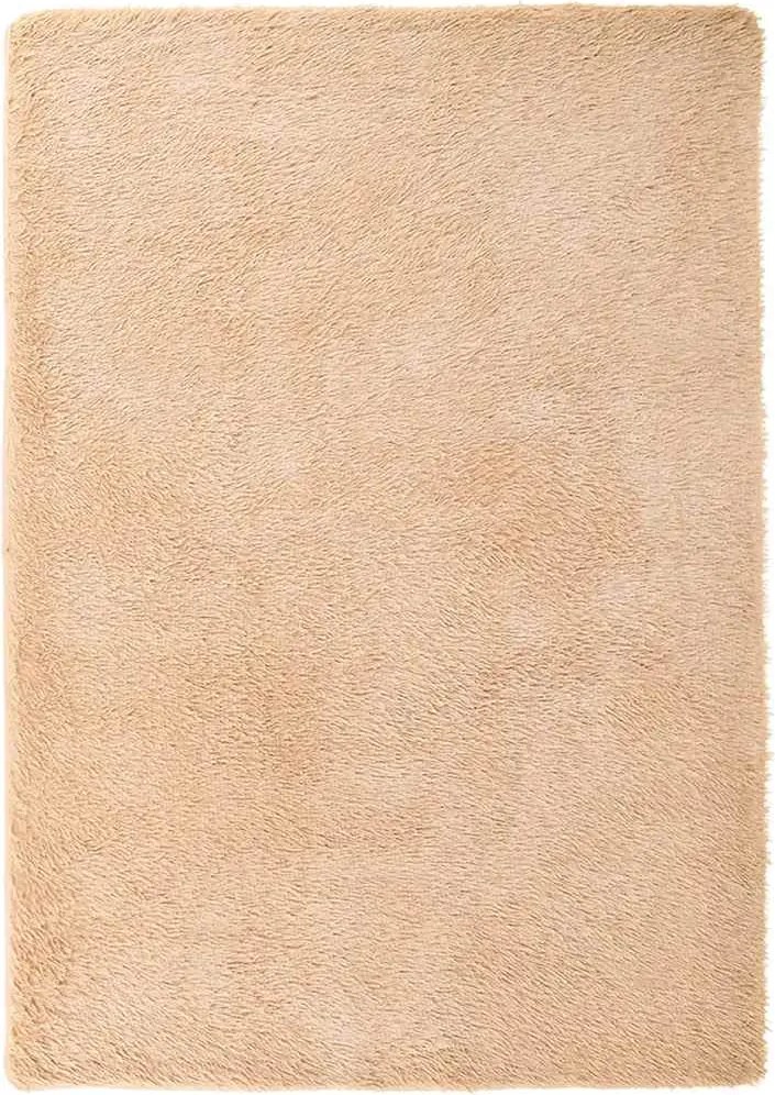 vidaXL bézs poliészter hosszú szálú NAVARRA bozontos szőnyeg 240x340cm